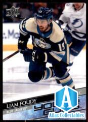 2020-21 UD Series 1 Base Young Guns #224 Liam Foudy RC